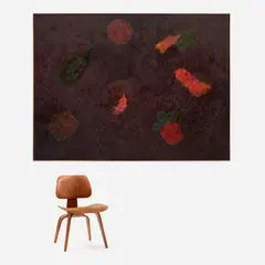Michael Stack, Poker: Hilarity in the La Brea Tar Pits, 1980, Oil on canvas
