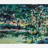 Lou Marak, Untitled, 1985, Oil on canvas
