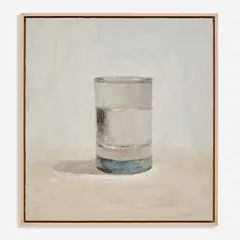 Brian Blackham, Light Water on Table, 2021, Oil on panel