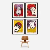 Tom Everhart, To Every Dog There Is a Season, 1996 Suite of four color lithographs on paper 22 1/2" x 30 1/2" (sheet) Each sheet is, pencil