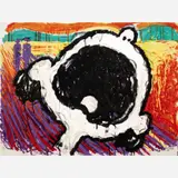 Tom Everhart, Lucy's Scream, 1995, Color lithograph on paper