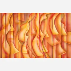 Barbara Mueller, Paperfall III, circa 1975 Airbrushed, watercolor on paper