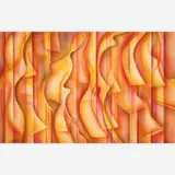 Barbara Mueller, Paperfall III, circa 1975 Airbrushed, watercolor on paper