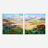 Janet Kuemmerlein, Southwestern Landscape, Oil