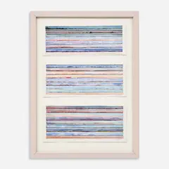 Sharon Hunter-Putsch, June Triptych, 1999, Watercolor on paper