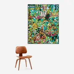 Barbara Roberts, Jamaica Flora, 1981, Acrylic on canvas