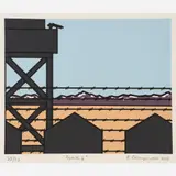 Roger Shimomura, Block 6 [Minidoka Snapshots]