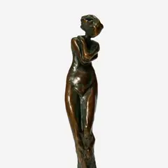 Tom Corbin, Cover Up, Patinated bronze
