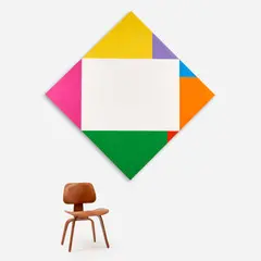 Surroundings (Theme to the West #25), ca. 1980s by Nick Vaccaro, Acrylic on canvas, sold Mar 2025