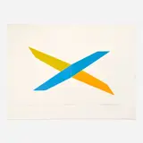 Nick Vaccaro, To a Trap X, 1969 Color relief on BFK Rives paper 22" x 30" (sheet), Pencil