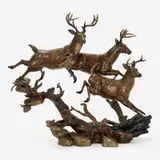 Mark Hopkins, Elusive, 2000, Patinated bronze