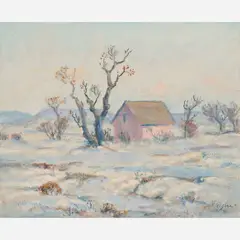 Charles B. Rogers, First of January, Oil