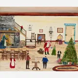 Will Moses, Surprise Visitor, 1979, Oil on board