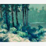 Franz Josef Bolinger, Deep in the Glades, Oil on canvas