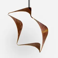 4 Seasons in 4 Directions (Sounding Gong B-2426), 2021 Silicon by Val Bertoia, bronze, sold Aug 2024