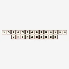 Allan McCollum, The Recognizable Image Drawings (Missouri and Kansas counties along the state line), 2003, Graphite