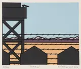 Roger Shimomura, Block 6 [Minidoka Snapshots]