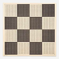 Robert Blackman, Limited Edition, circa 1973 Photocopy on paper 8 1/2" x 8 1/2" An early example of digital printmaking as an experimental fine art medium. Numbered in, pencil