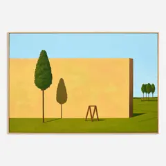 Armin Mühsam, Missing Landscape, 2012, Oil on canvas