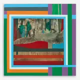 Ralph Arnold, Downpour on a Spring Day, 1969, Acrylic