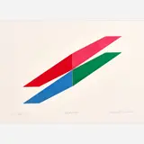 Nick Vaccaro, To a Trap III, 1969 Color relief on Rives paper 22" x 30" (sheet), Pencil