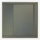 Douglass Freed, Open-Left #2 / Lamine April, 1981, Acrylic