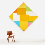 Nick Vaccaro, Under the Sun (Theme to the West #24), 1989, Acrylic on canvas