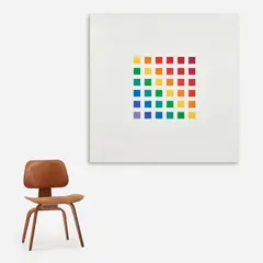 Untitled by Nick Vaccaro, 1968, Acrylic on canvas, sold Aug 2024