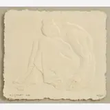 R. C. Gorman, Glenna, 1985 Cast paper 19" x 22