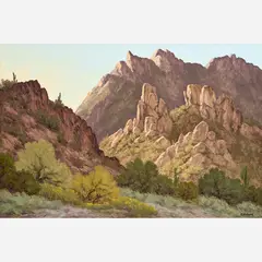 Susanne Nyberg, Troon Spires, circa 1990s, Oil on canvas