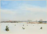 Doug Osa, Untitled, 1990, Watercolor on paper
