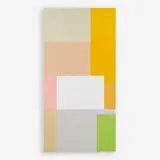 Theme to the West #19 (Dreamland) by Nick Vaccaro, 1989, Acrylic on canvas, sold Feb 2024