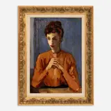 Moses Soyer, The Actress, 1959, Oil on canvas