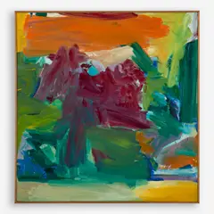 Nick Vaccaro, Enigmatic Dynasty, 1961, Oil on canvas