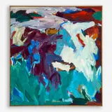 Luella Vaccaro, Once, circa 1960s, Oil on canvas
