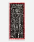 John E. Buck, Les Grand Eclipse, 1982, Color woodblock print on paper