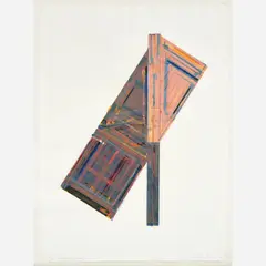 Warren Rosser, Avebury Swing No. 1, 1981, Color lithograph on paper