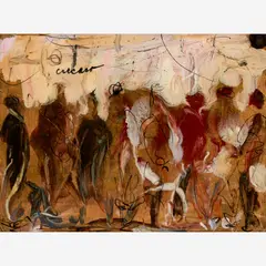 Pascal Cucaro, Untitled, circa 1960s, Oil