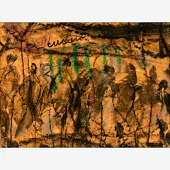 Pascal Cucaro, Untitled, circa 1960s, Oil on board