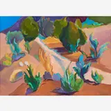 Marleen Stein Gold, Untitled (Desert Landscape), circa early 1990s, Oil on canvas