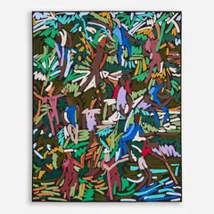 Barbara Roberts, Jamaica #4, 1981, Acrylic on canvas