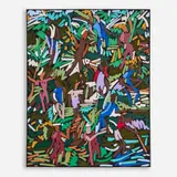 Barbara Roberts, Jamaica #4, 1981, Acrylic on canvas