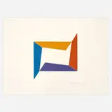 Nick Vaccaro, To a Trap X, 1969 Color relief on BFK Rives paper 22" x 30" (sheet), Pencil