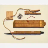 Barbara Roberts, Stamp & Other Small Things, 1983, Watercolor on paper