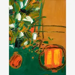 George Bogart, Herbarium, 2001, Oil and oil