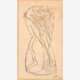 Akio Takamori, Study for a pottery piece