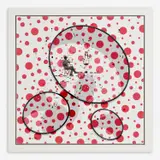 Philippe Bertho, Yayoi Kusama - Portrait, 2018, Acrylic on canvas