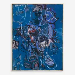 Larry Bakke, Untitled, 1957-58, Oil on canvas