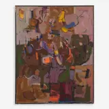 Larry Bakke, Untitled, 1957, Oil on canvas