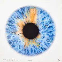 Marc Quinn, We Share Our Chemistry with the Stars, 2015 Pigment print on Somerset paper 10" x 10, Pencil